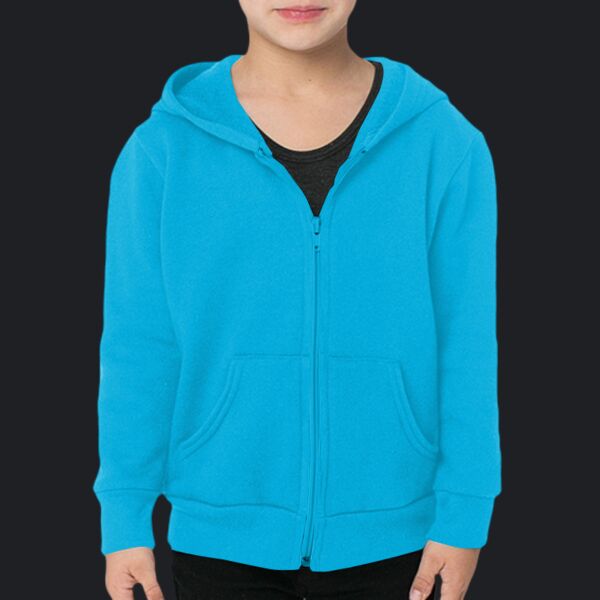 F197 Toddler Flex Fleece Zip Hoody Thumbnail