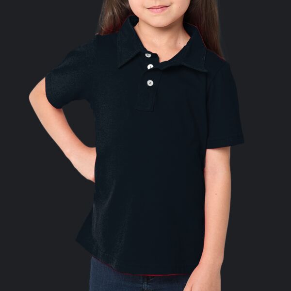 rsa2112 Toddler Fine Jersey Polo Shirt Thumbnail