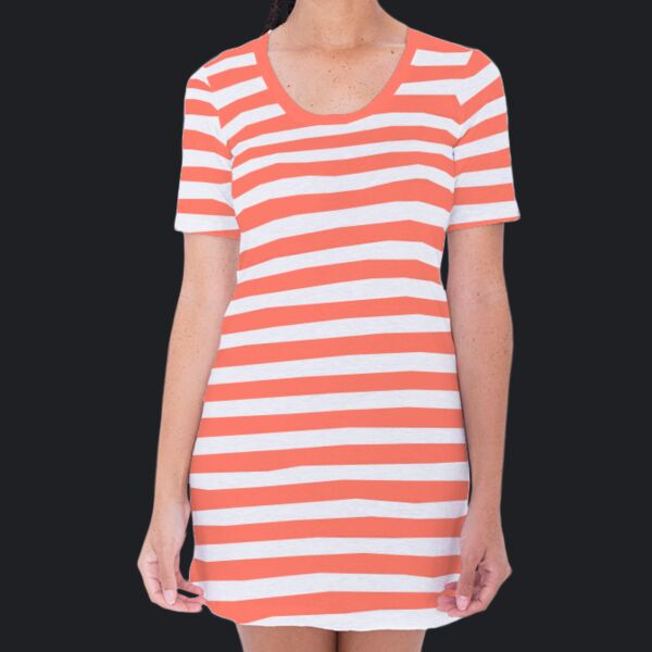 RSA2314 Fine Jersey S/S Crew Neck T-Shirt Dress Thumbnail