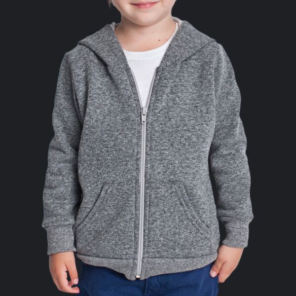 RSAMT197 Toddler Salt and Pepper Zip Hoody Thumbnail