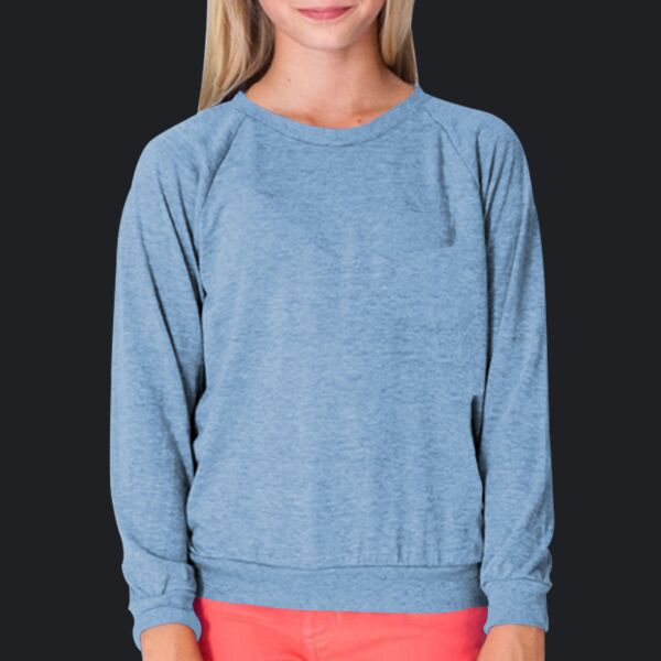 RSATR294 Youth Tri-Blend Raglan Pullover Thumbnail