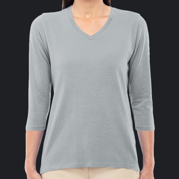 Ladies' Perfect Fit™ Bracelet-Length V-Neck Top Thumbnail