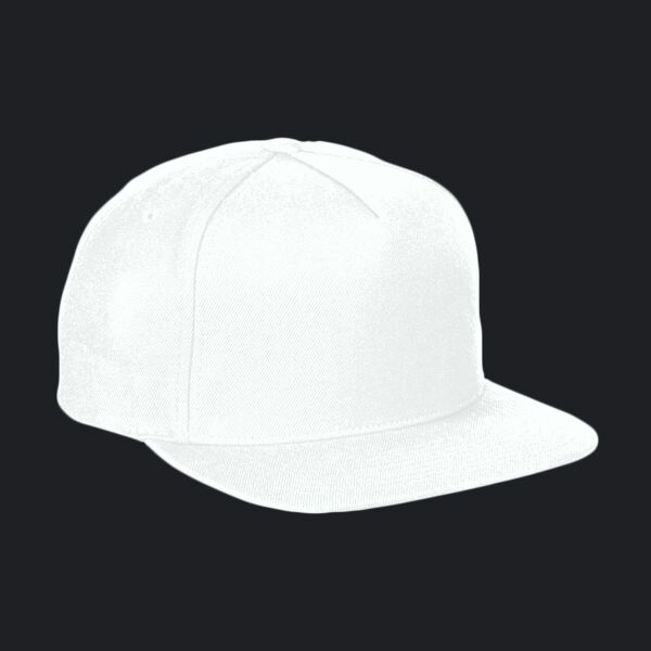 Adult Flat Visor Classic Snapback Cap Thumbnail
