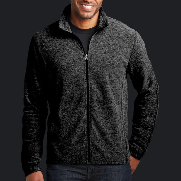 Heather Microfleece Full Zip Jacket Thumbnail