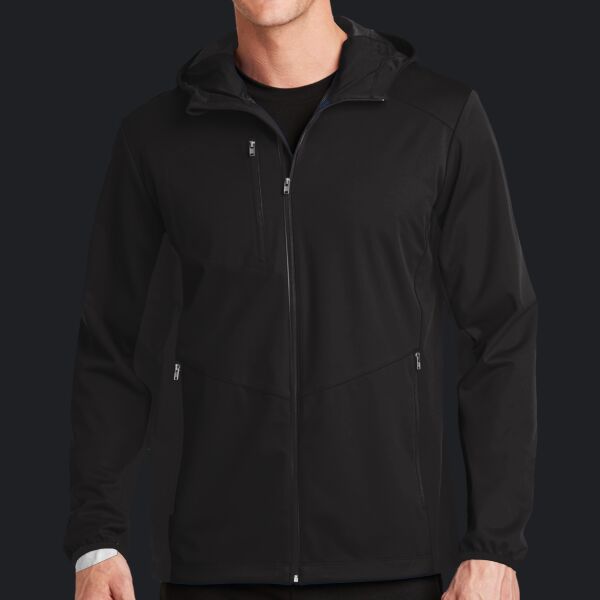 Active Hooded Soft Shell Jacket Thumbnail