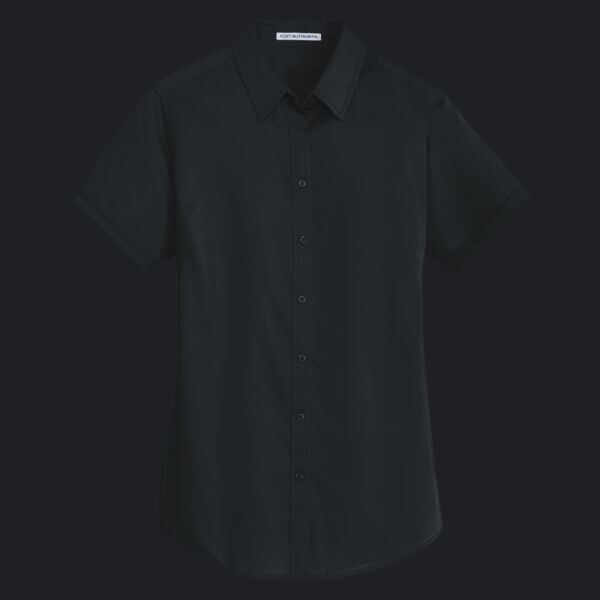 Women's Short Sleeve SuperPro Twill Shirt Thumbnail