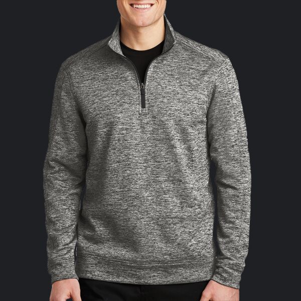 PosiCharge ® Electric Heather Fleece 1/4 Zip Pullover Thumbnail