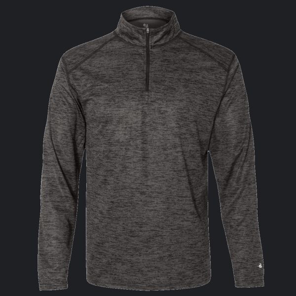 Men's Tonal Blend Quarter-Zip Pullover Thumbnail