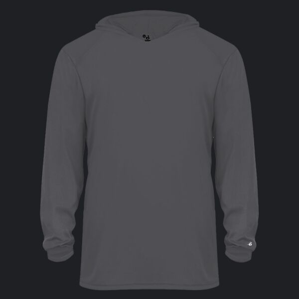 Youth B-Core Long Sleeve Hooded T-Shirt Thumbnail