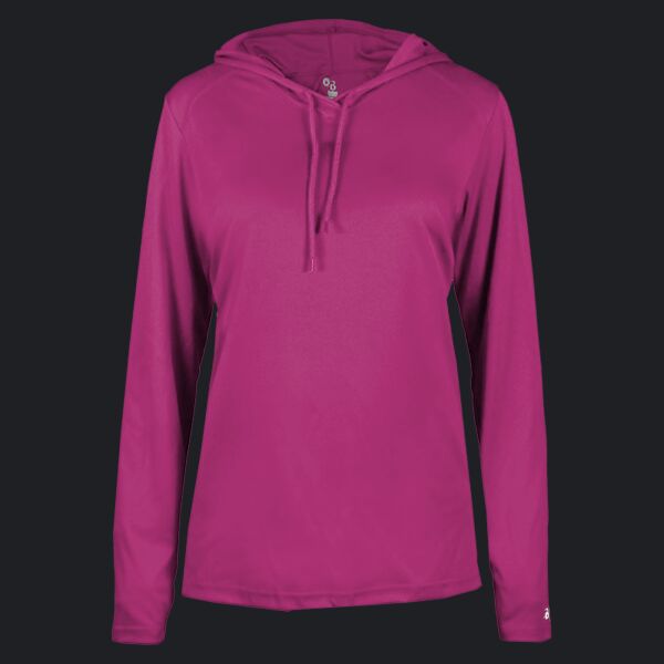 Women's B-Core Long Sleeve Hooded T-Shirt Thumbnail