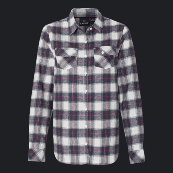 Women's Yarn-Dyed Flannel Shirt Thumbnail