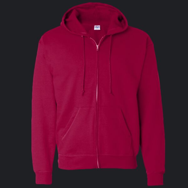 Unisex EcoSmart® Full-Zip Hooded Sweatshirt Thumbnail