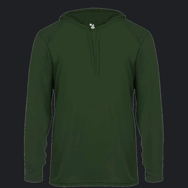 Unisex B-Core Hooded Long Sleeve T-Shirt Thumbnail