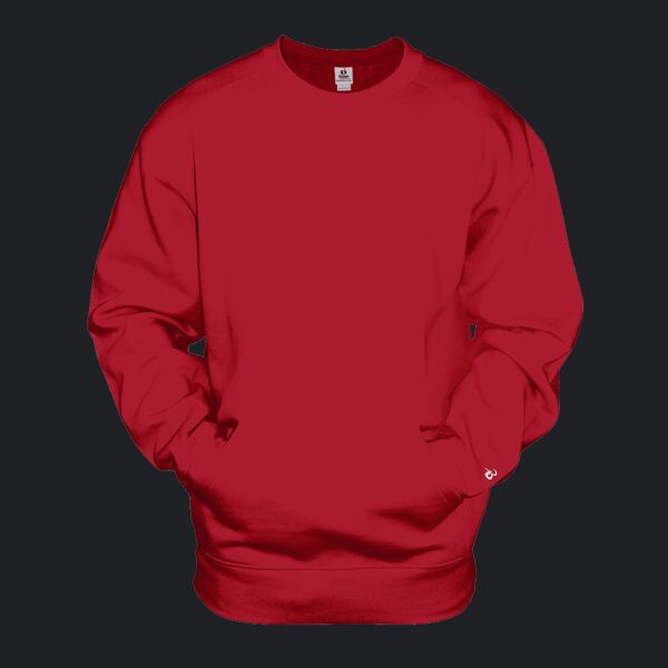 Unisex Pocket Crewneck Sweatshirt Thumbnail