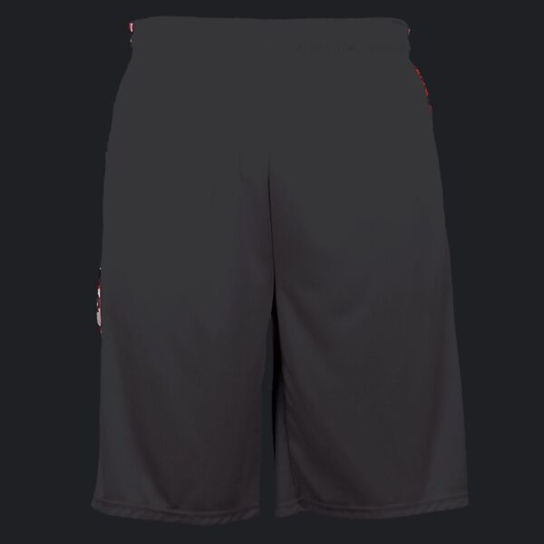 Youth Digital Camo Panel Shorts Thumbnail