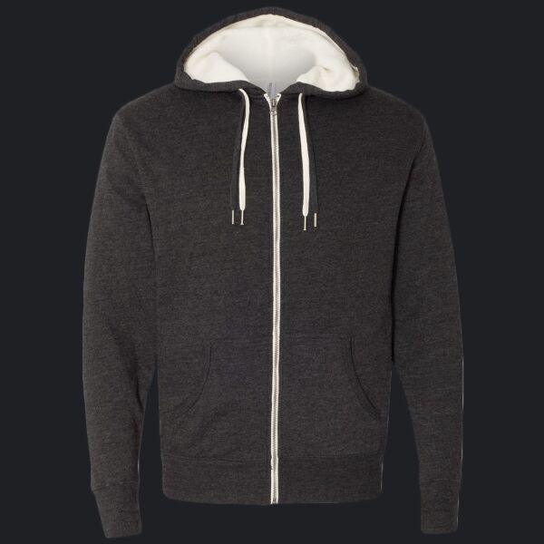 Unisex Sherpa-Lined Hooded Sweatshirt Thumbnail