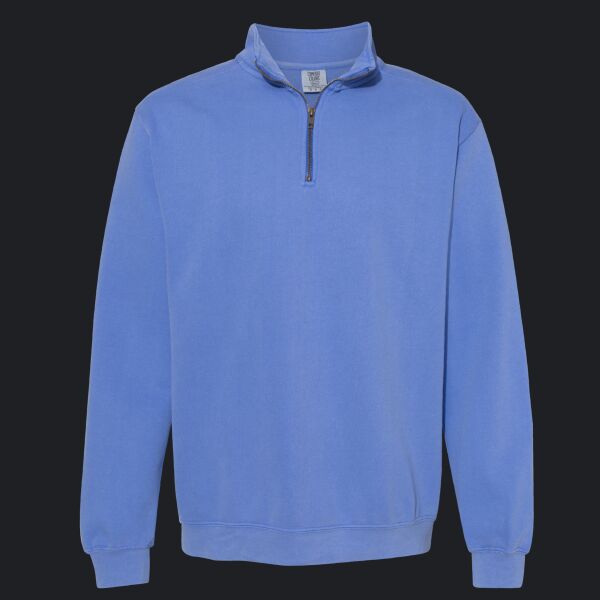 Unisex Garment-Dyed Quarter-Zip Sweatshirt Thumbnail
