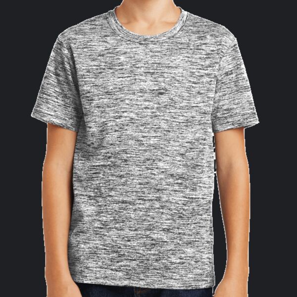 Youth PosiCharge ® Electric Heather Tee Thumbnail