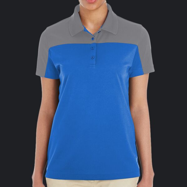 Ladies' Balance Colorblock Performance Piqué Polo Thumbnail