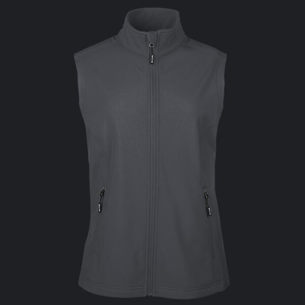 Ladies' Cruise Two-Layer Fleece Bonded Soft Shell Vest Thumbnail