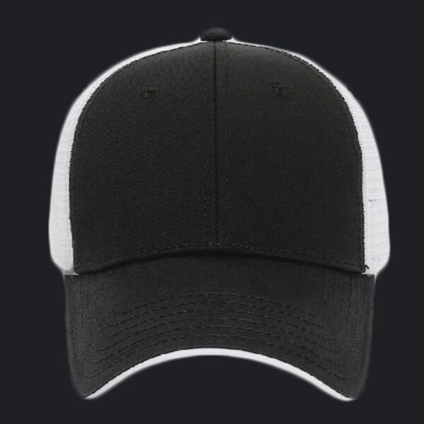 OTTO CAP 6 Panel Low Profile Mesh Back Trucker Hat Thumbnail