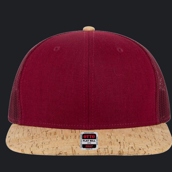 OTTO CAP "OTTO SNAP" 6 Panel Pro Style Mesh Back Trucker Snapback Hat Thumbnail