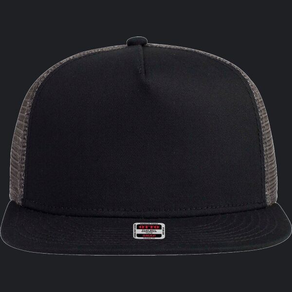 OTTO CAP "OTTO SNAP" 5 Panel Pro Style Mesh Back Trucker Snapback Hat Thumbnail