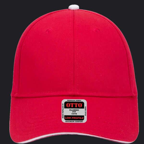 OTTO CAP 6 Panel Low Profile Baseball Cap Thumbnail