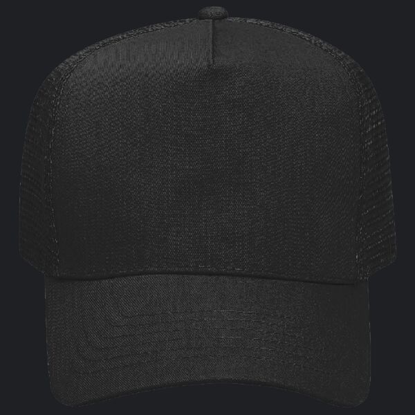 OTTO CAP 5 Panel Mid Profile Mesh Back Trucker Hat Thumbnail