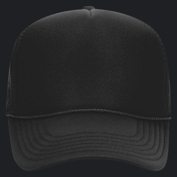 OTTO CAP 5 Panel Mid Profile Mesh Back Trucker Hat Thumbnail