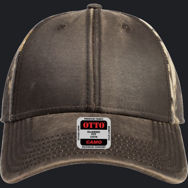 OTTO CAP Camouflage 6 Panel Low Profile Baseball Cap Thumbnail