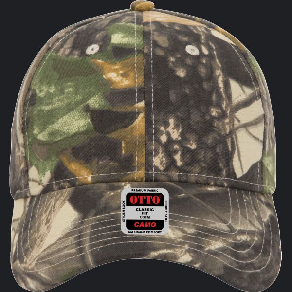 OTTO CAP Camouflage 6 Panel Low Profile Baseball Cap Thumbnail
