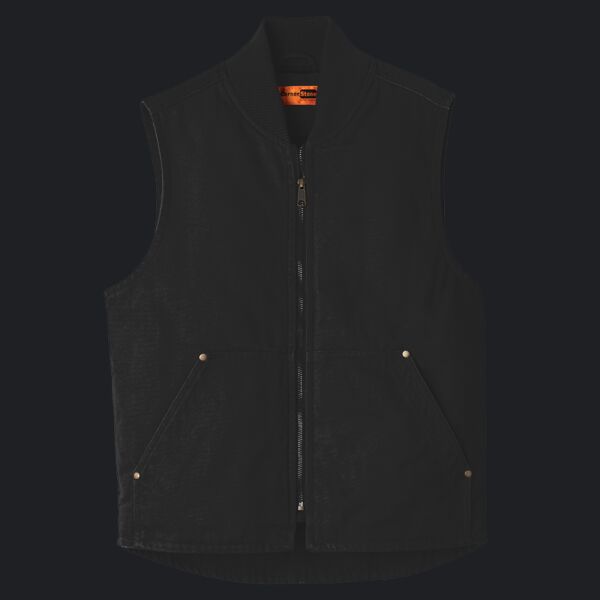 Washed Duck Cloth Vest Thumbnail