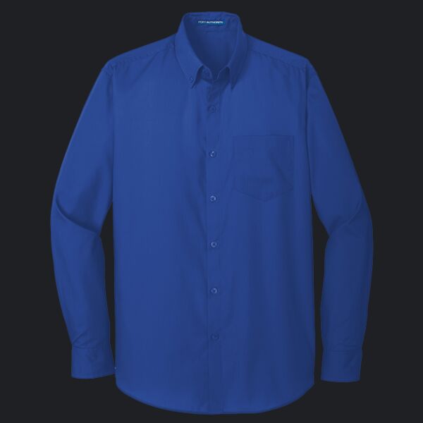 Tall Long Sleeve Carefree Poplin Shirt Thumbnail