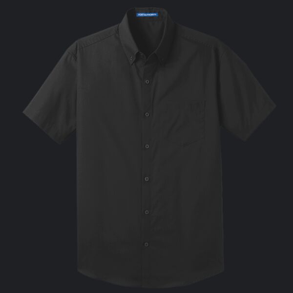 Short Sleeve Carefree Poplin Shirt Thumbnail