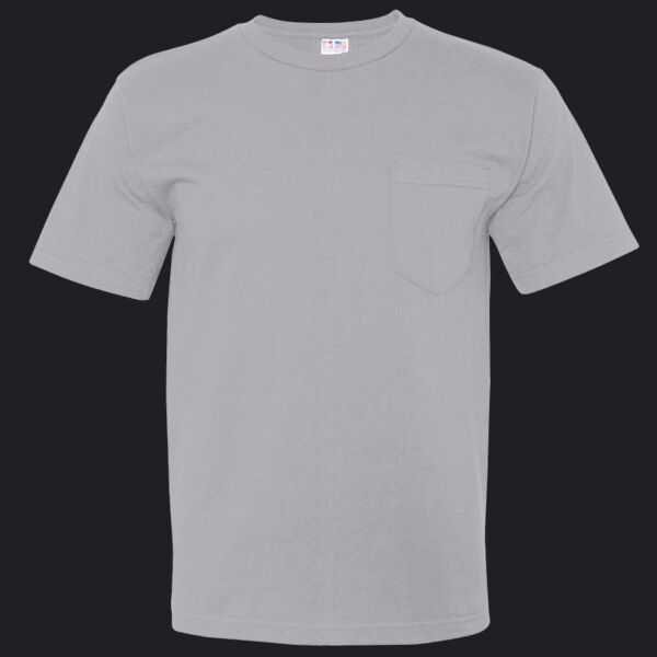 Unisex USA Made Midweight Pocket T-Shirt Thumbnail