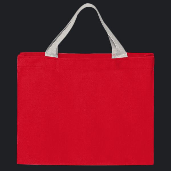 USA Made Cotton Canvas Medium Gusset Tote Bag Thumbnail