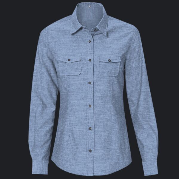 Ladies' Chambray Woven Shirt Thumbnail
