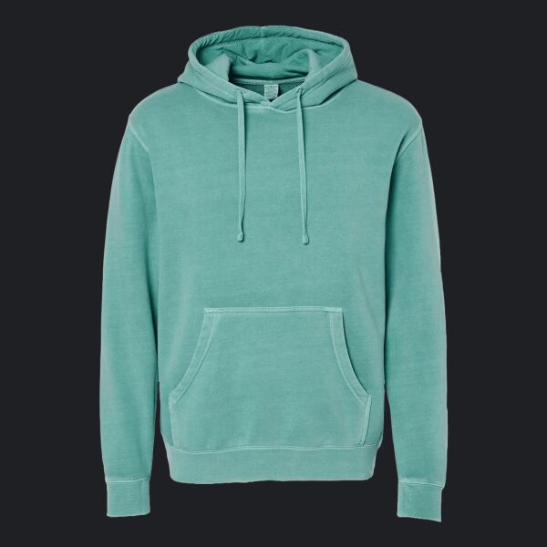 Unisex Midweight Pigment-Dyed Hooded Sweatshirt Thumbnail