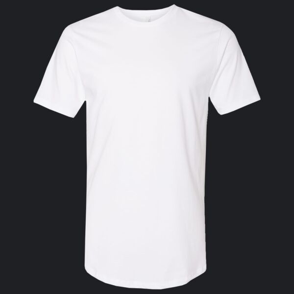 Men's Cotton Long Body T-Shirt Thumbnail