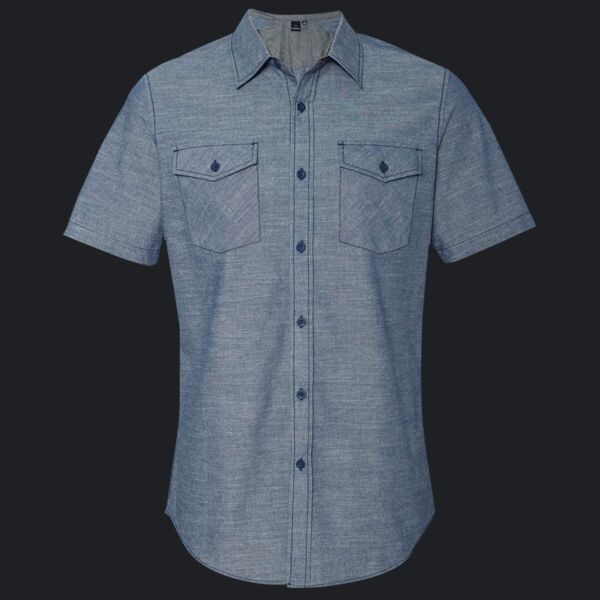 Men's Chambray Woven Shirt Thumbnail