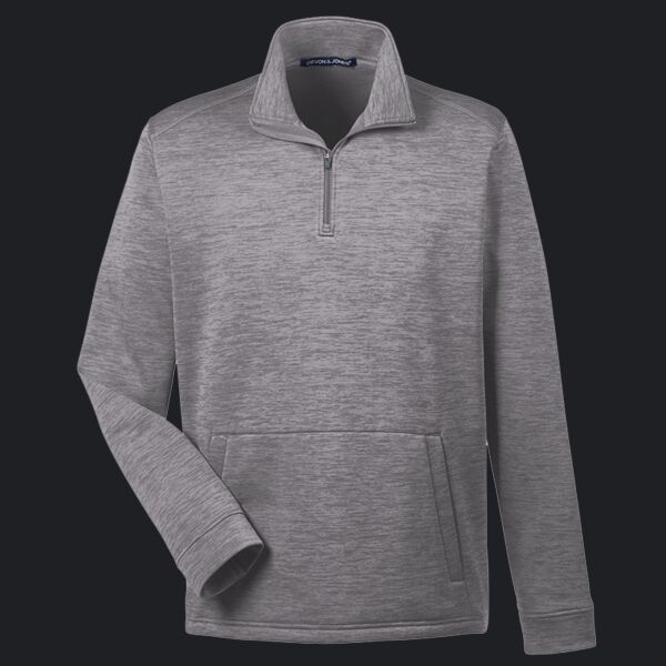 Men's Newbury Mélange Fleece Quarter-Zip Thumbnail