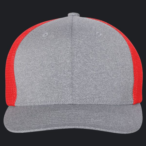 Adult Poly Mélange Stretch Mesh Cap Thumbnail