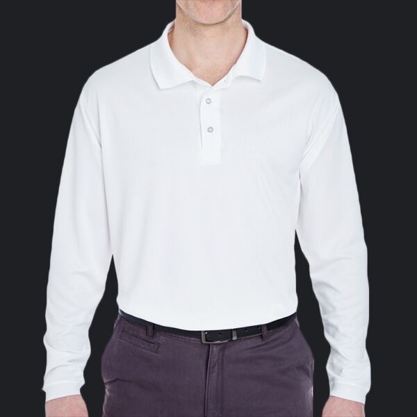 Adult Cool & Dry Sport Long-Sleeve Polo Thumbnail