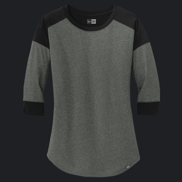 Women's Heritage Blend 3/4 Sleeve Baseball Raglan Tee Thumbnail