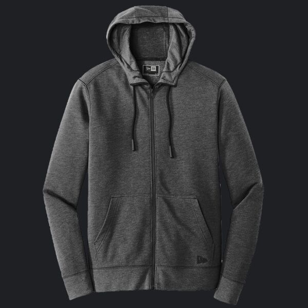 Tri Blend Fleece Full Zip Hoodie Thumbnail