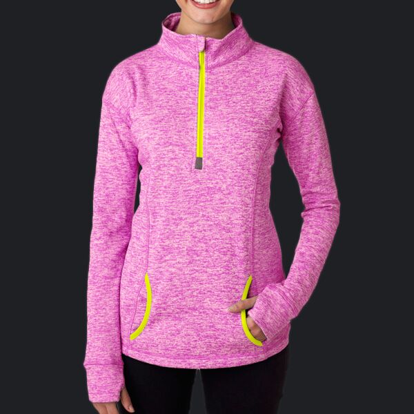 Ladies' Cosmic Fleece Quarter-Zip Thumbnail