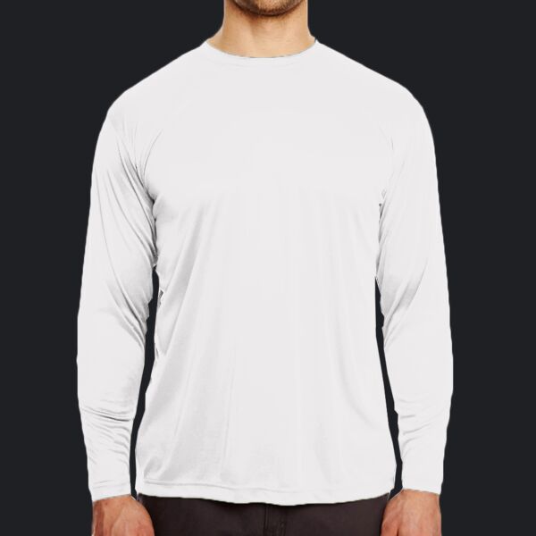 Adult Cool & Dry Sport Long-Sleeve Performance Interlock T-Shirt Thumbnail