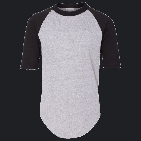 Youth Three-Quarter Sleeve Baseball Jersey Thumbnail