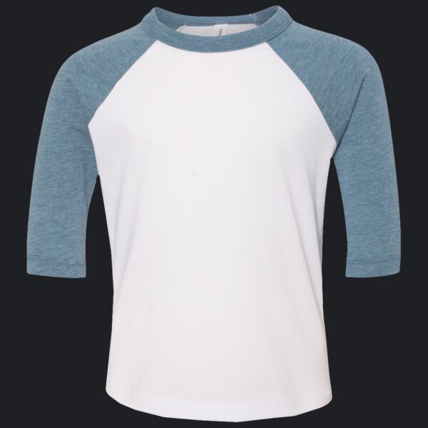 Toddler Three-Quarter Sleeve Baseball Tee Thumbnail